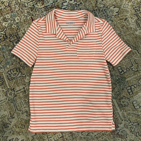 Old Navy Striped Polo Shirt - Picture 1 of 2